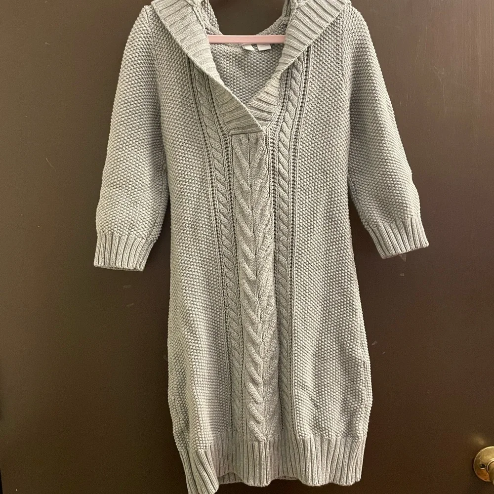 Old Navy Hooded Knitted Dress